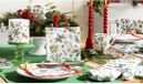 Ambiente Pannenlap Winter greenery wit