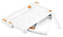 Fiskars Grote Papiersnijmachine met Opbergvak, SureCut, A4-Staand formaat | A3-Liggend formaat, Met Snijlijngeleider, Incl.. 3 TripleTrack-snijmessen met Titanium, 1077981