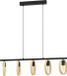 Eglo Ipsden Hanglamp - Zwart/Bruin