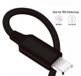 DrPhone HybridX – Câble de recharge en nylon polyamide de 2 mètres – Compatible avec Lightning