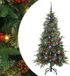 vidaXL Kunstmatige Hinged Kerstboom met 150 LED Groen 150 cm PE en PVC