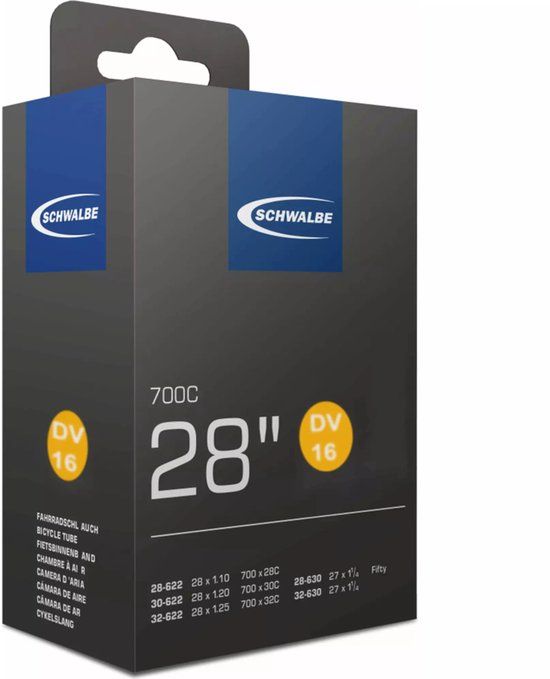 Schwalbe Binnenband DV16 28 / 28/32-622/630 - 40mm ventiel
