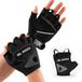 LEONE 1947 AB712 Body Building handschoenen, uniseks, volwassenen, zwart, maat L