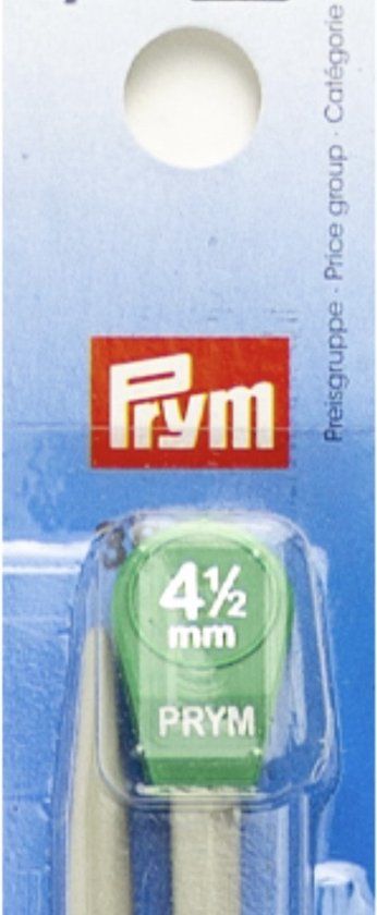 Prym Breinaald Alu grijs-35cm-4.50mm