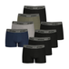 Athena Boxershorts (8 stuks) pour hommes, noir/noir/noir/bleu marine/gris Chine/kaki/noir, L