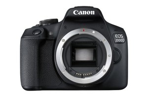 Canon EOS 2000D + EF-S 18-135mm IS STM Kit - Zwart