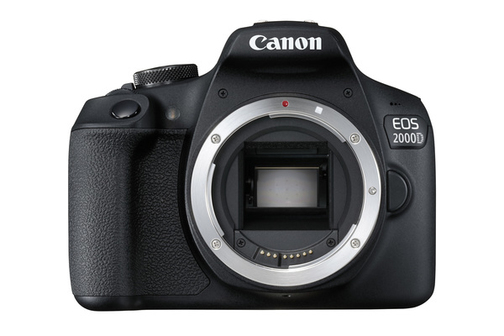 Canon EOS 2000D + EF-S 18-135mm IS STM Kit - Zwart
