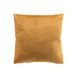 douceur d'intérieur Kussensloop (40 x 40 cm) Cirkels Oker Fluweel Effen