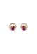Gaya Leo E-Commerce Ltd. Gaya Earrings Vrouwen Oorhangers Koper Violet Multi