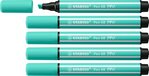STABILO Pen 68 MAX - Viltstift - 5 stuks - Turkoois