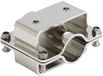Seanox Adaptateur en acier inoxydable pour montage sur double rail 36-50 mm argent