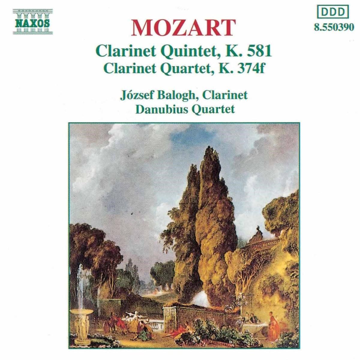 OUTHERE Mozart: Clarinet Quintet, Clarinet Quartet / Jozsef Balogh - Muziek