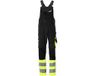 Mascot Safe Supreme Salopette américaine avec poches genoux 15669-860 - Noir/jaune fluo - C50