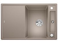 Blanco Silgranit spoelbak, 780x510 mm, met accessoires, InFino, tartufo