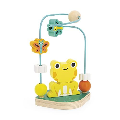 Janod Looping Frosch Tropik - Houten Speelgoed - Educatief - 1+ jaar