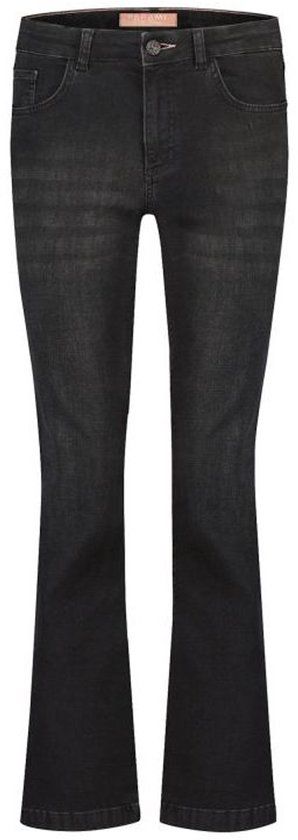 Para Mi Dames Jeans W40 X L32 Bootcut Fit USED BLACK