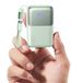 INIU Powerbank 10000mAh, Ultracompacte Draagbare Oplader met 45W Snelladen en Afneembare Kabel, USB-C Externe Batterij, Vliegtuigveilig, voor iPhone 17/16, Samsung S26, Xiaomi, iPad, Lichtgroen