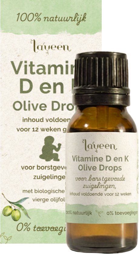 laveen Olive drops vitamine d en k 10ml