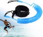 Wan GmbH Cordon de sécurité pour planche de surf SUP kayak réglable Bleu