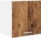 vidaXL - Hangkast - Oud Hout en Wit - 40 x 31 x 40 cm
