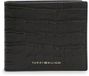 Tommy Hilfiger Portemonnee Leer Unisex Zwart