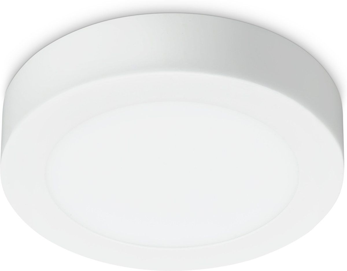 Prolight Plafonniere VILLO - rond 17cm - LED - 6W - wit