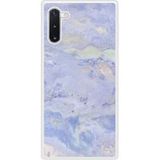 Samsung Galaxy Note Marbre bleu Verstevigd hoesje met sublimatie bedrukking