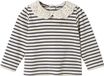Vertbaudet Baby T-shirt met geborduurde kraag en lange mouwen