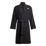 adidas uniseks-volwassene Bathrobe Robe, Black, XL