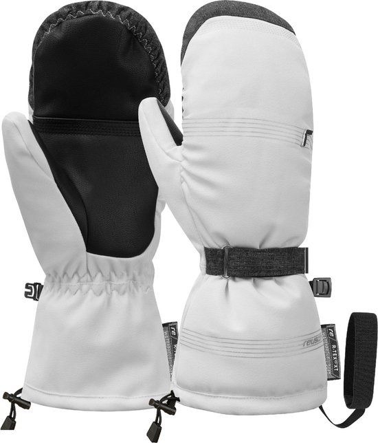 Reusch Cozy R-TEX XT Dames Wanten - Wit-mêlé - Maat 8,5