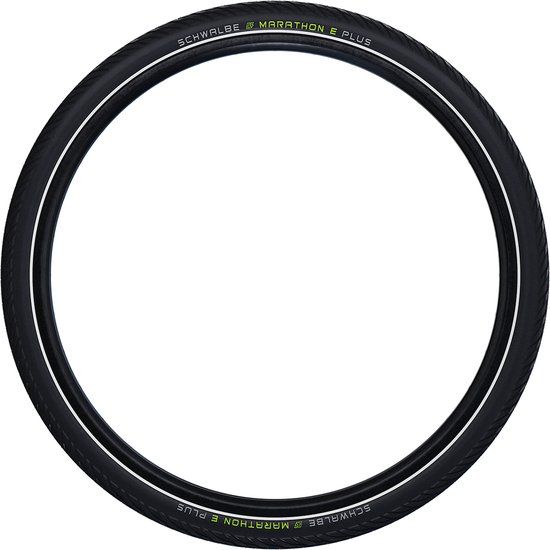 Schwalbe Marathon E-Plus Buitenband - 28 inch x 1.40 - Zwart Reflecterend