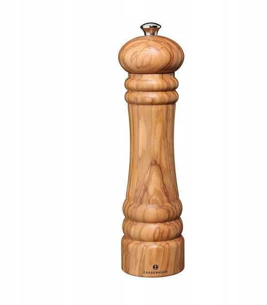 Zassenhaus Olijfhouten Pepermolen - 6x24 cm