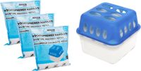 Merkloos / Sans marque Vochtvanger / vochtopnemer - 750 ml - met navulling - 3x 400 gram
