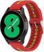 By Qubix Qubix - Geschikt voor Garmin bandje - Geschikt voor Garmin Vivoactive 4 / 4L - Dot Pattern bandje - Rood - Smartwatch bandje 22mm