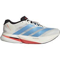 adidas adizero Boston 13 Wedstrijdschoen Heren - wit, blauw, Maat 45 1/3