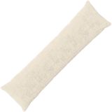 vidaXL Kussensloop HEERLEN Wit 40 x 145 cm Nep Konijnenbont