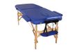 Identités Kinbasic massage-ligstoel, blauw