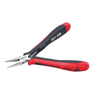 KS Tools ESD naaldbektang - recht - 130 mm