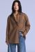 Levi's Chemise tissée à manches longues - Femme - S - Marron / Rain Drum