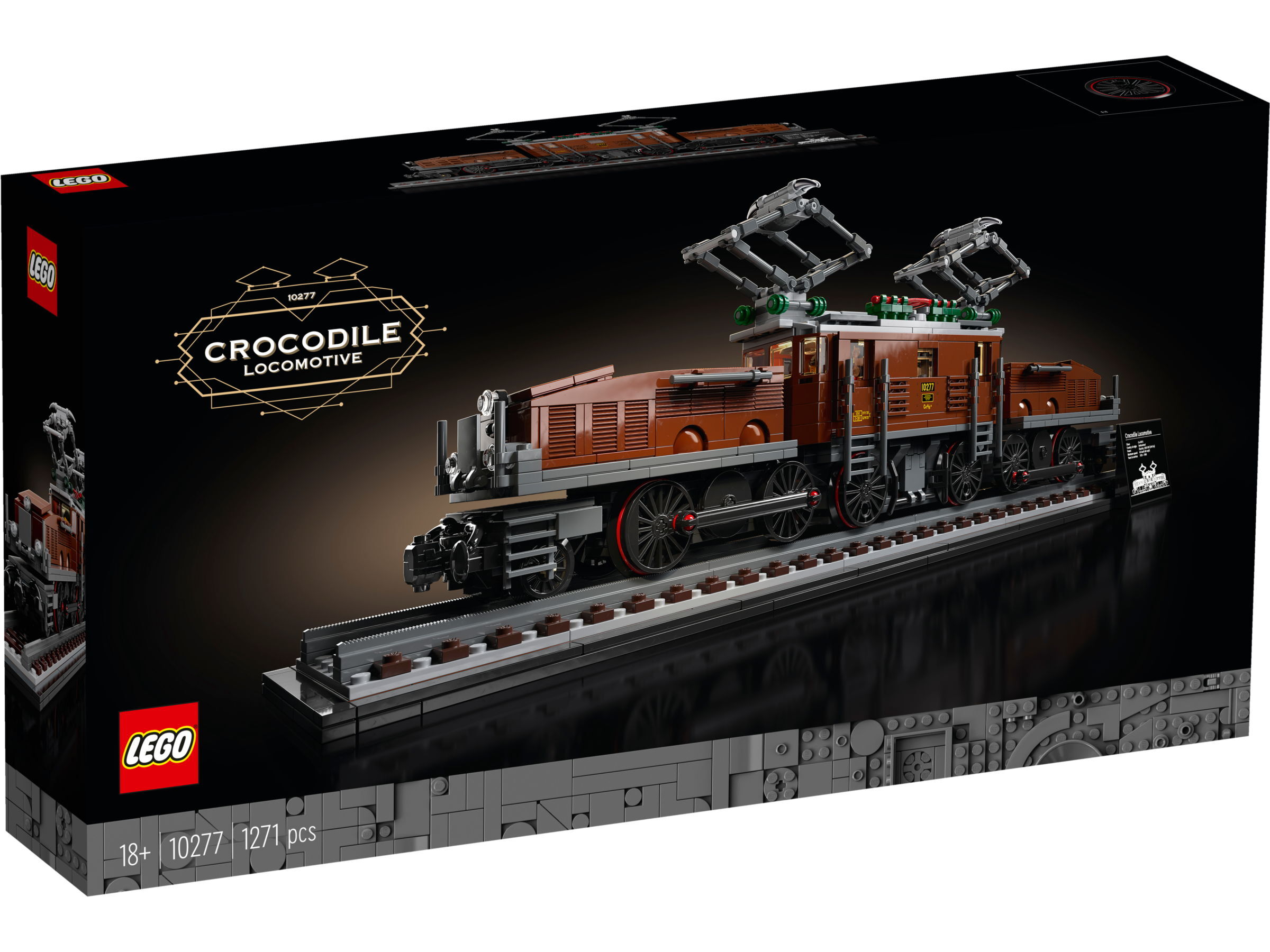 lego Creator 10277 Krokodil Locomotief