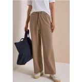 cecil Broek met High Waist en Straight Leg pijpen, met patroon