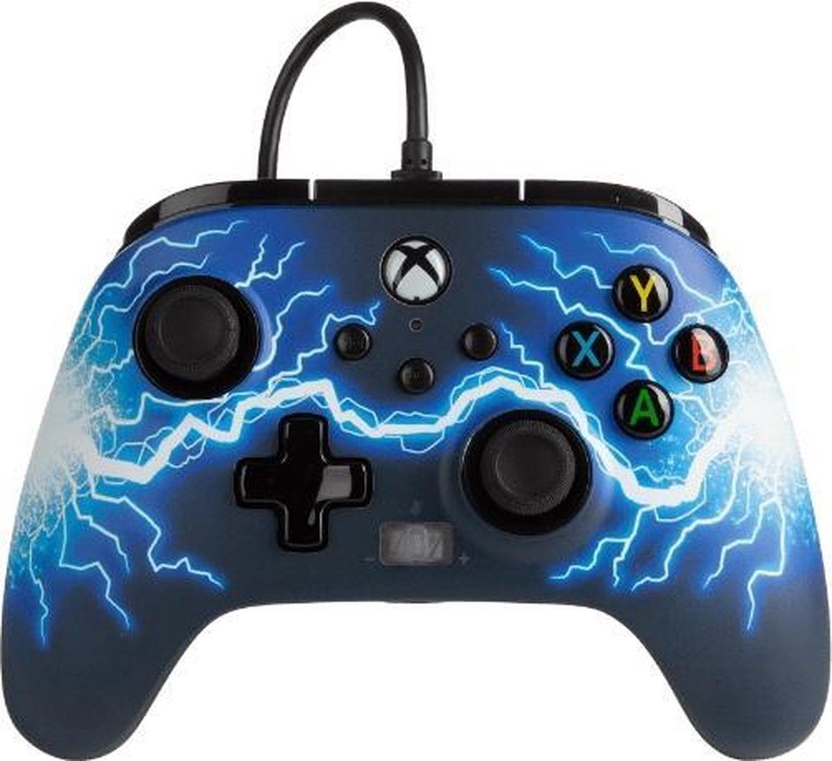 Power A Enhanced Wired Gamepad - Xbox Series S/X - Zwart/Blauw