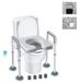 Toiletverhoger voor senioren met comfortabele zitting