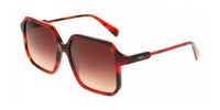 Liu Jo LJ830S Red tortoise 57/17/140 Vrouwen Zonnebrillen
