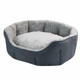 Nobby Comfort bed ovaal LICA grijs 45 x 40 x 19 cm