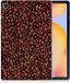 B2Ctelecom Samsung Galaxy Tab S6 Lite | S6 Lite (2022) Housse pour tablette Grains de café