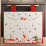 PETTI Artigiani Italiani - Kerstovenafdekking, ovenhoes voor kerstkeuken, ovenafdekking 40 x 50 cm, Gnomo ovenafdekking, 100% Made in Italy