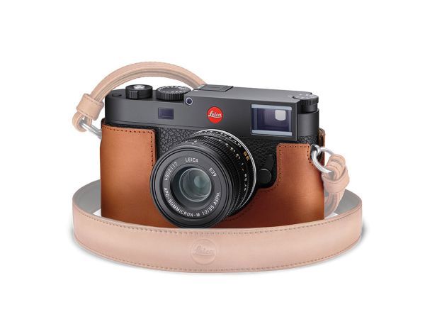 Leica 24033 M11 Hard Case - Cognac Leather