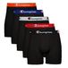 Champion Champion Boxer pour Homme en Coton Élastique, Lot de 3 et 5 Boxeur ajusté Homme (lot de 5)