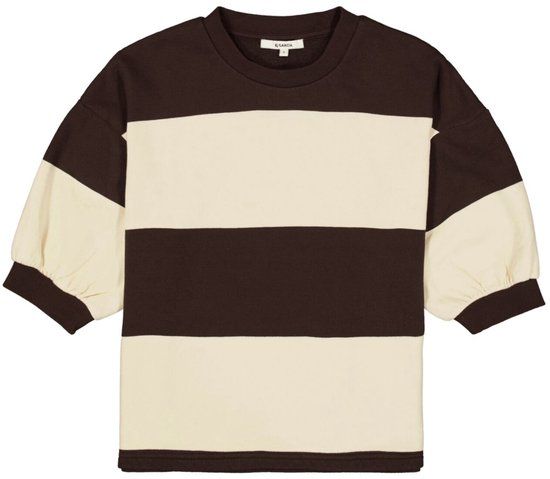 Garcia Trui Sweater Met Strepen T260261 4478-hazel Bloom Dames Maat - L